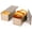 Gold, variant on Long Loaf Pan, 12x4 Inch Rectangle Bread Loaf Pan Set of 2, Nonstick Bread Pans Carbon Steel Toast Pan Golden Cake Pan Loaf Baking Pans Bakeware for Oven Baking