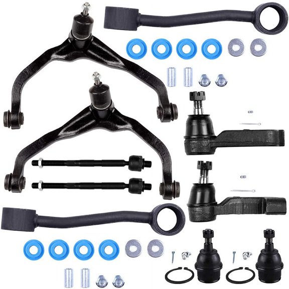 ECCPP Front Sway Bar End Link Inner Tie Rod End Lower Ball Joint Outer Tie Rod End Upper Control Arm And Ball Joint 2007-2011 for Dodge Nitro 2008-2012 for Jeep Liberty 10pcs