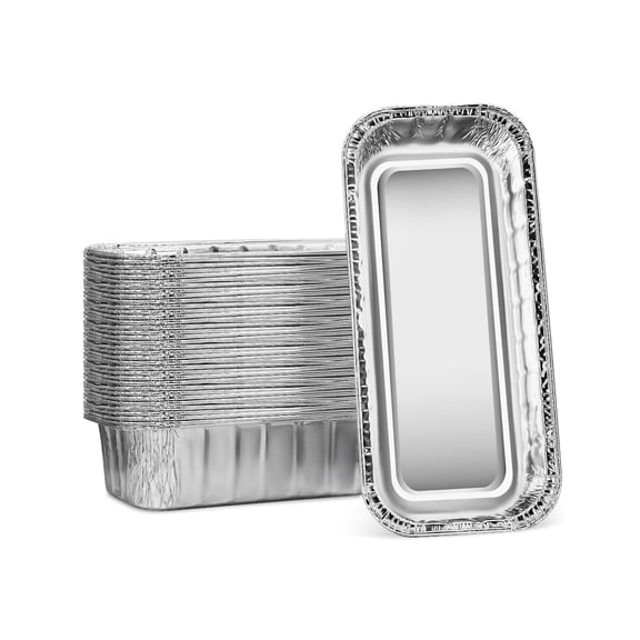 Matchwaves 20 Pack Drip Pans for Weber 6498, Grill Grease Pan Liners for SmokeFire EX4 EX6 EPX6, Summit 400 600, Searwood 600, Genesis II 400 600 Series, Grease Tray Liners