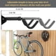 thumbnail image 4 of Soporte de pared para bicicleta, estante de almacenamiento horizontal para colgar bicicletas en interiores o garajes, gancho ajustable para bicicletas, colgador de bicicletas, estante de almacena, 4 of 5