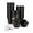 black, variant on Laposso 100 Pack 4 in Flexible Nursery Pots, Plastic Seedling Starter Pots for Indoor Outdoor Garden,black