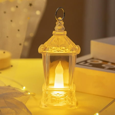 

Best Sale! Party Favors Zainafacai Led Lights Led Transparent Crystal Wind Lamp Candle Nightlight Bedroom Atmosphere Lamp Tabletop Decoration Craft Gifts Plastic Clear Clearance!