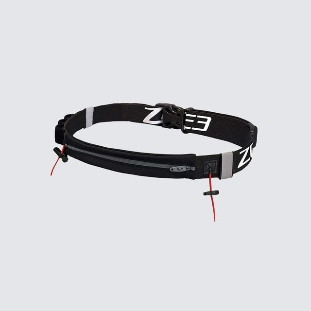 Cinturón Porta Número ZONE3 Endurance con Bolsillo Expandible de Lycra