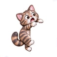 thumbnail image 4 of Trovenix Cat Door Corner Decor Cute Kitty Door Frame Corner Ornament Funny Peeking Cat Door Topper for Home Room Doorway Holiday Wall Decoration, 4 of 5