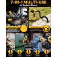 thumbnail image 4 of Cordless Compressed Air Duster & Blower, Brushless Handheld Dust Air Blower, 3-Speed Control, 7-in-1 Nozzles, Portable Inflatable Pump for, 4 of 7