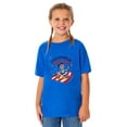 thumbnail image 2 of Star-Spangled Snack King Boys' 4th of July Short-Sleeve Parody Funny T-Shirt, 2 of 5