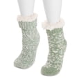 thumbnail image 5 of MUK LUKS Women's Tall Rib Cuff Cabin Socks, 2-Pack, S-XL, 5 of 7