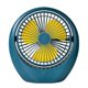 thumbnail image 1 of 2025 Mini fan USB desktop fan, powerful cooling, 3 modes silent USB rechargeable, suitable for home and office use desktop cooling fan, 1 of 5