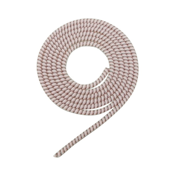 Sidaley Protector de cable de carga para de teléfono de 1,5 metros y 3 colores, envoltura de cable elástico de transmisión de datos TPU Teléfono y Comunicación No.04