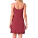 thumbnail image 3 of INSPIRE CHIC Vestido de Noche para Mujeres con Tirantes Espagueti, Escote Redondo, Vestido de Dormir, Ropa de Dormir, Ropa de Casa XL Rojo, 3 of 6