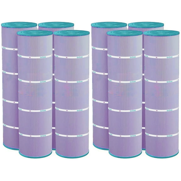 Hurricane 8 Pack HF7487-04P Platinum Purple Spa Filter Cartridge Replacement