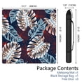 thumbnail image 2 of Hawaii Mahjong Mat for Table, 31.5*31.5in Anti Slip American Mahjong Table Cloth, Noise Reduction, Neoprene Mah jongg Mat with Carrying Bag & 3 Dices, Mahjong Set Gift for Board Tile Games Mats, 2 of 7