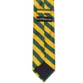 thumbnail image 3 of Jacob Alexander Boys' Prep College Stripe Woven Regular Self-Tie Neck Tie - Green Gold, 3 of 5