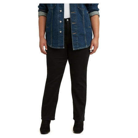 UPC 195339172143 product image for Levi’s Women s Plus Size 724 High-Rise Straight Jeans | upcitemdb.com