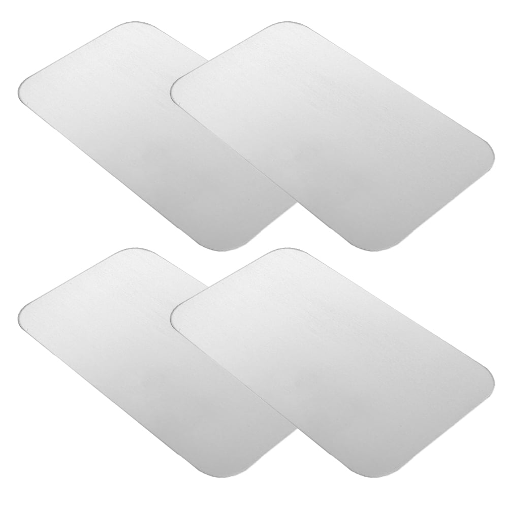 HEATSHAKING Small Animal Cooling Bed Silver Aluminum 4Pcs for Hamster and Rabbit