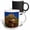 Multicolor, variant on 3drose, Alpine Wildflowers with Mt.clements at Logan Pass, Glacier Np, Montana, 15oz Two-tone Yellow Mug