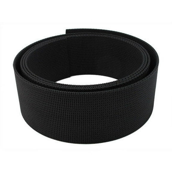 Scuba Diving 2" Wide Replacement Strap for Backplate - 120" Long (Black)