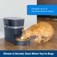 thumbnail image 3 of Smart Feed Electronic Pet Feeder for Cats & Dogs  6L/24 Cup Capacity Programmable Mealtimes  Alexa Cats Food Dispenser Cat ShopWise Round, 3 of 6