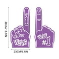 thumbnail image 4 of Zmeidao Clearance 18 Inch Giant Foam Finger, We're Number 1 Foam Hand Cheerleading Foam Fingers, Great for Sports Events Games School Business, 4 of 5