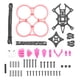 thumbnail image 1 of Marco de bastidor invertido, marco de bastidor invertido de 2,5 pulgadas, accesorios para aviones FPV, marco de bastidor invertido para drones RC, artesanía excepcional, 1 of 8