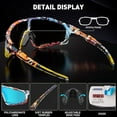 thumbnail image 5 of KAPVOE Polarized Cycling Glasses For Men Women Mountain Bike Glasses MTB Riding Glasses TR90 Sport Sunglasses, 5 of 7