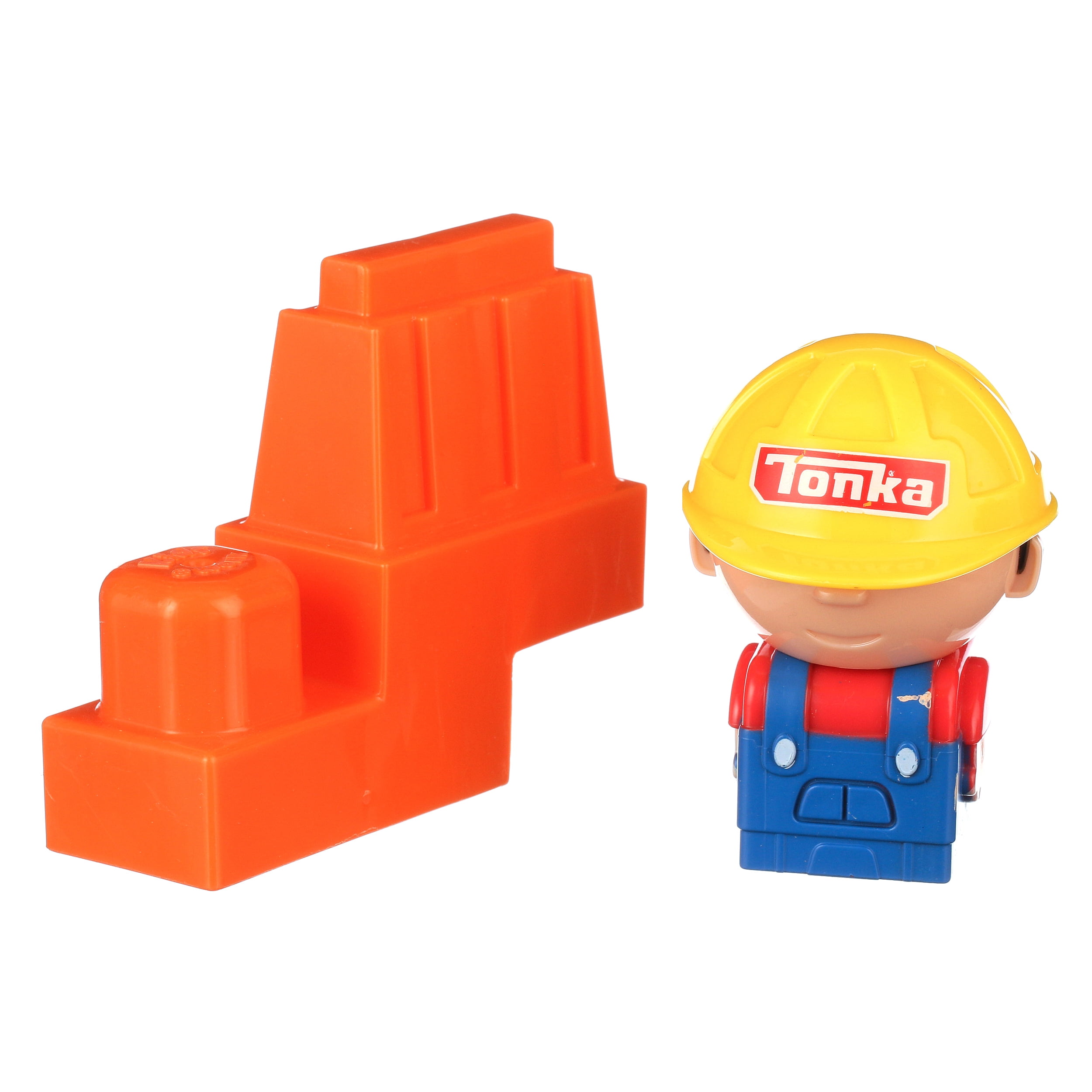 tonka mighty builders deluxe construction tire case set