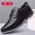 thumbnail image 3 of Zapatos casuales de hombre con bordado cuadrado de gran tamaño, zapatos de tendencia para hombre, 3 of 6