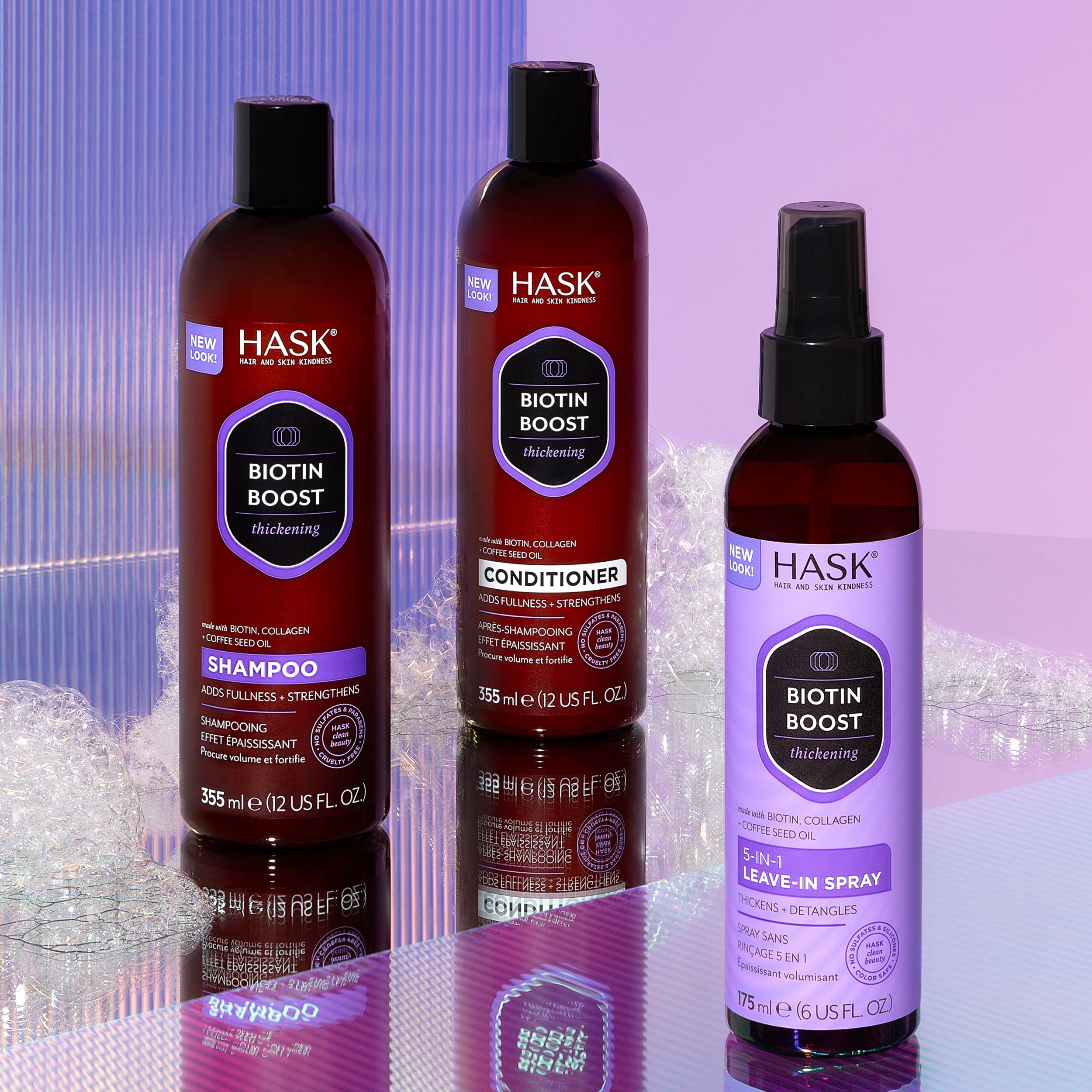 Hask Biotin Boost Thickening Shampoo, 12 fl oz
