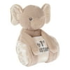 Way To Celebrate Easter My 1St Plush Toy And Baby Blanket Set, Elephant