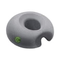 thumbnail image 3 of Almohada boca abajo, cómoda y ergonómica, de espuma viscoelástica para dormir boca abajo. Gris, 3 of 9