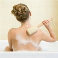 thumbnail image 2 of 2/1pcs Natural Loofah Body Scrubber Sponge, Luffa for Exfoliating & Smooth Skin Cleansing, Ideal for Men & Women, Spa & Shower Use, 2 of 9