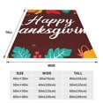 thumbnail image 3 of Susaid Happy Thanksgiving Print Microfiber Cleaning Cloth, Multi-Functional Cleaning Towels, Highly Absorbent Cleaning Rags,Cleaning Cloths for Car Kitchen Home-80"x60", 3 of 7