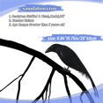 thumbnail image 5 of Halloween prop feathers Crow bird large 25x40cm spreading wings Black, 5 of 5
