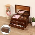 thumbnail image 4 of Jewelry Collection Storage Box Earrings Necklaces Organizer Container, 4 of 7