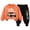 Orange, variant on TAmten 2Pcs Infant Toddler Baby Boy Fall Clothes 3 6 12 18 24 Months 2T 3T 4T 5T Toddler Boys Clothes Fall Outfits Contrast Color Long Sleeve Sweatshirts and Pants 2Pcs Clothes Set