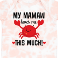 thumbnail image 4 of Inktastic Mamaw Loves Me Grandson Boys or Girls Baby Bodysuit, 4 of 5