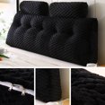 thumbnail image 3 of REK Turtle Hair Granules Bedside Triangle Large Cushion Multifunctional Correction Soft Backrest Removable And Washable, 3 of 5