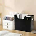 thumbnail image 4 of Extra-Large Stackable Plastic Storage Container - Food-Grade Multi-Use Organizer for Books/Toys/Clothes (25x29x20cm), 4 of 6