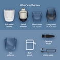 thumbnail image 3 of Philips Norelco Beard Trimmer 5000 Series, 100% Waterproof Beard Styler, Precision Dial with 40 Lock-In Trimming Settings, Self-Sharpening Metal Blades & Beard Hair Mess Collector, BT5775/40, 3 of 11