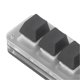 thumbnail image 2 of Mini Keypad 3 Key 1 Knob Programmable USB BT Connection Blue Switch Mini Mechanical Keyboard with RGB LED, 2 of 4