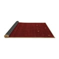 thumbnail image 2 of Ahgly Company Indoor Square Abstract Brown Contemporary Area Rugs, 5' Square, 2 of 4