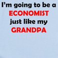thumbnail image 2 of CafePress - Economist Like My Grandpa Body Suit - Baby Light Bodysuit, Size Newborn - 24 Months, 2 of 4