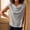 Gray, variant on Modal Round‑Neck Seamless Tank Top Soft Breathable Lightweight Modal Blend Comfortable Fit Versatile For Layering Under Or Wearing Solo For Work Weekend And Travel, Tank Top White M