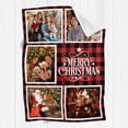 thumbnail image 5 of Personalized Gifts for Mom Dad, Custom Throw Blankets with Photos, Customized Gifts for Women Men Family Friend Girlfriend on Birthday Christmas Mothers Fathers Day Valentines Day, 5 of 5