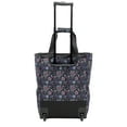 thumbnail image 4 of 20" MULTI-PURPOSE ROLLING TOTE BAG-DIANTHUS, 4 of 5