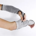 thumbnail image 2 of Level 5 HPPE Cut Resistant Arm Sleeves Anti-Puncture Labor Work Safety Gloves Gardening Construction Automobile Arm Protection ,Superior Grip, 2 of 6