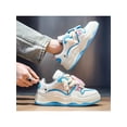 thumbnail image 3 of Fashionable Thick Bottom Color Block Bread Shoes Casual Men's Sneakers, 3 of 4
