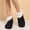 Black, variant on Girl Boy Sherpa-lined Fuzzy Socks Anti Skid with Grips, Baby Girl Boy Winter Socks Kids Slipper Socks Thickening Snow Socks Plush Warm Non Slip Socks