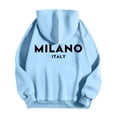 thumbnail image 4 of WILLBEST Sudadera Deportiva para Hombre con Capucha y Estampado De Letras para Uso Informal y Atuendos Elegantes Mediana​​, 4 of 5