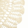 thumbnail image 3 of WinWay Exquisite Handmade Cotton Crochet Lace Round Placemat Tablecloth for Home Decor,Beige 65-70cm, 3 of 10